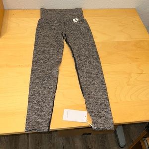 WOMEN BEST MOVE SEAMLESS LEGGINGS GREY MARL-SMALL